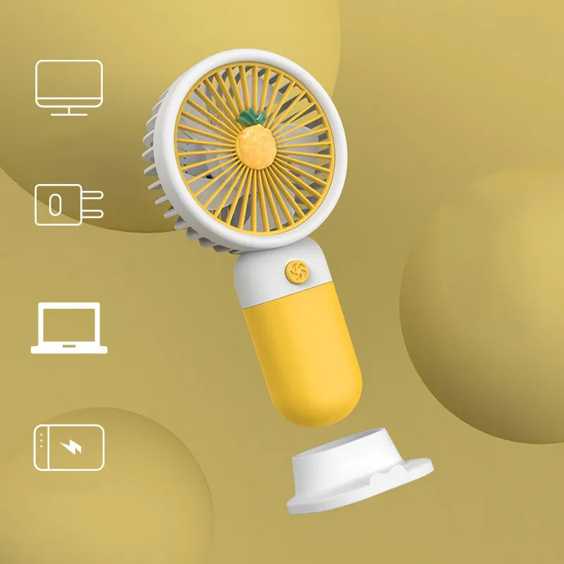 Rechargeable Handheld Portable Cooling Fan