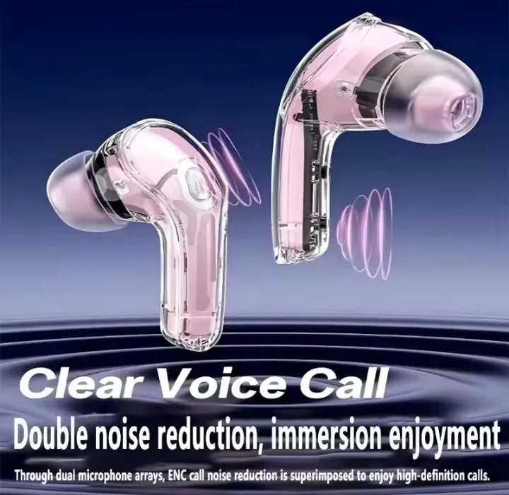 Air 39 Wireless Earbuds - Transparent AirPods