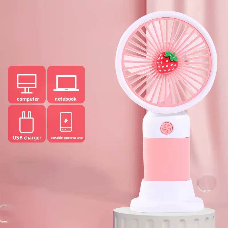 Rechargeable Handheld Portable Cooling Fan