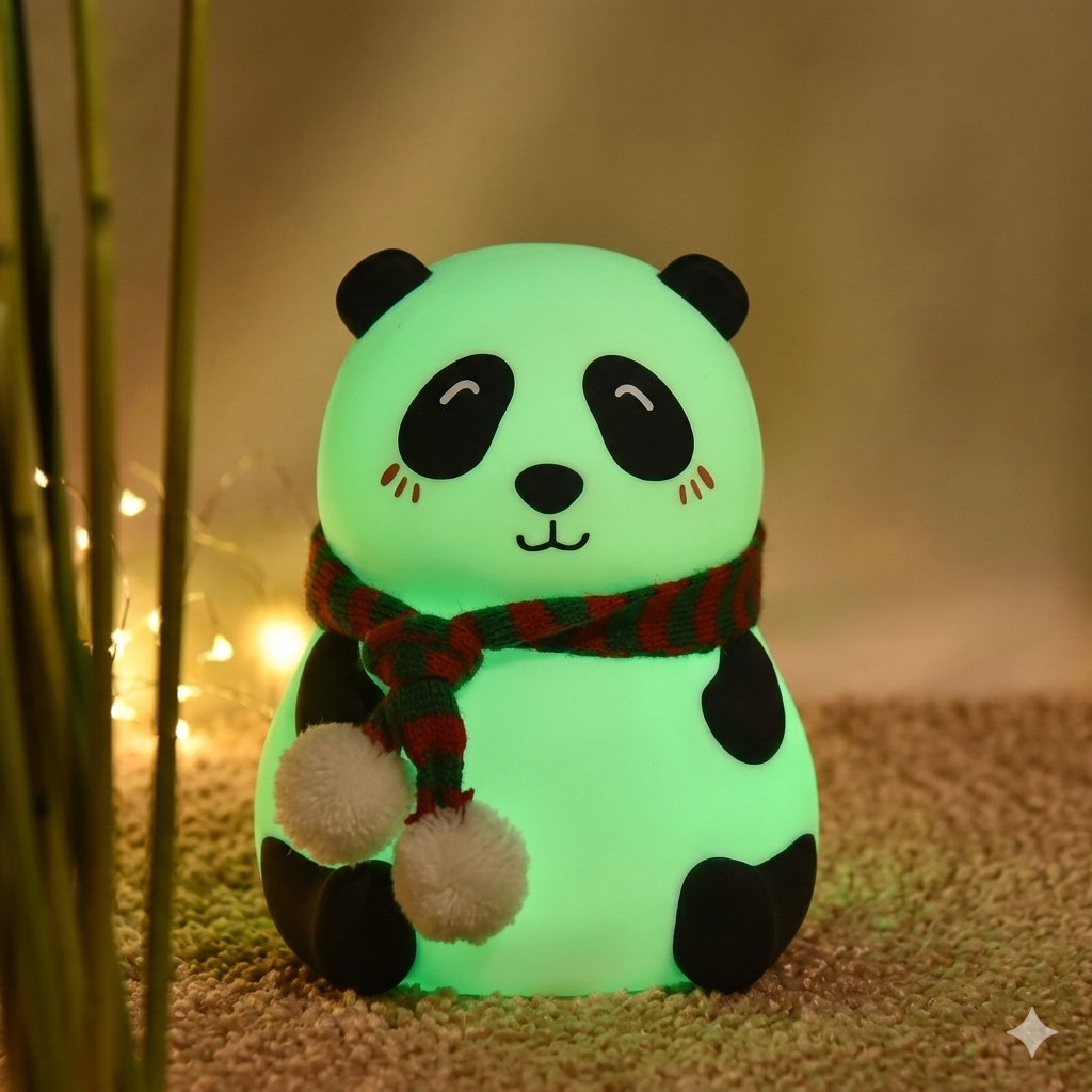 Panda Night Lamp 7 Color Changing LED