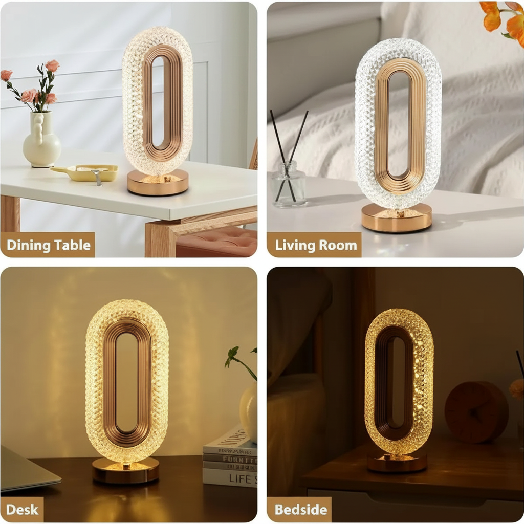 Crystal Lamp Placements Grid