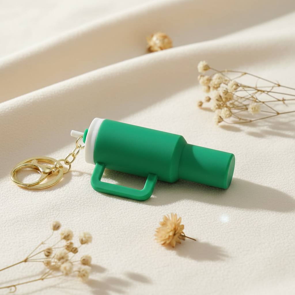 Mini Stanley-Style Tumbler Keychain