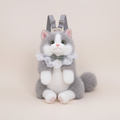 Grey Cat Backpack