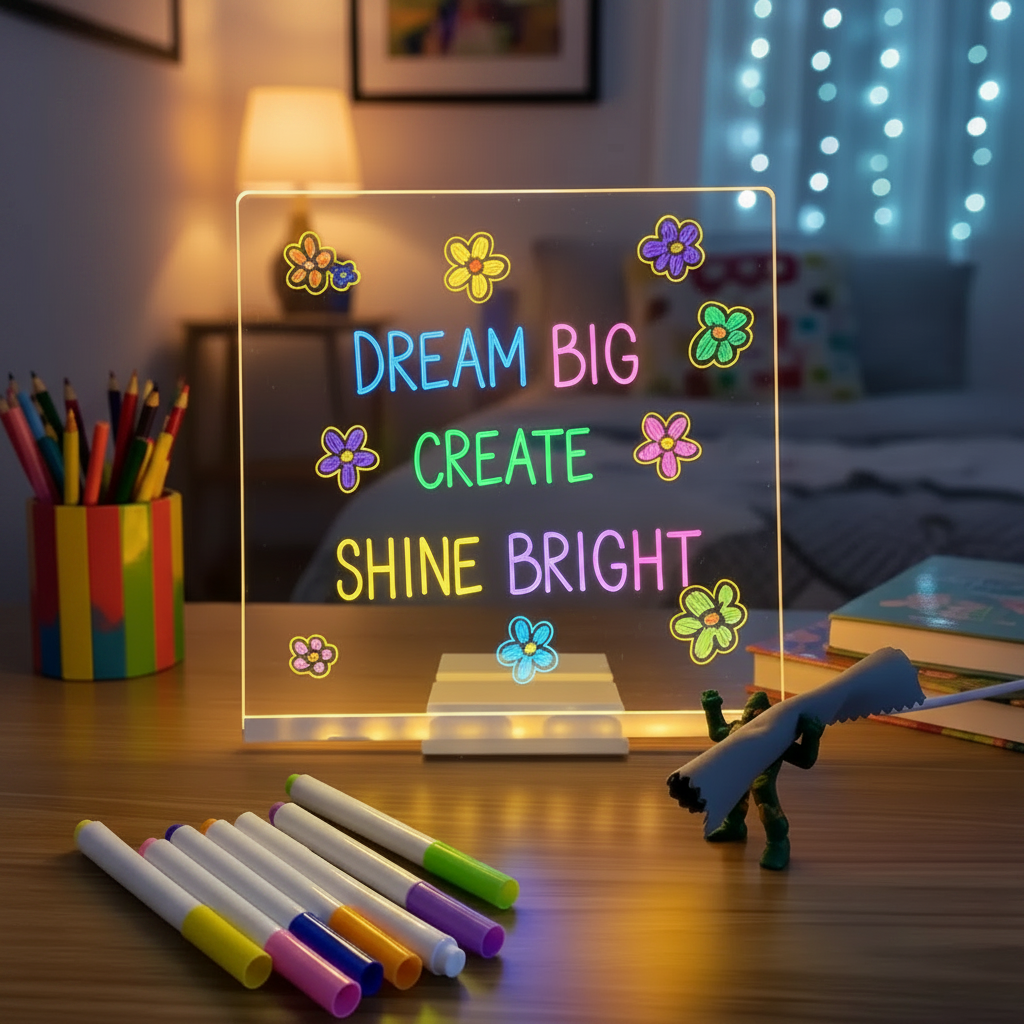 Light-Up Acrylic Board - Lifestyle