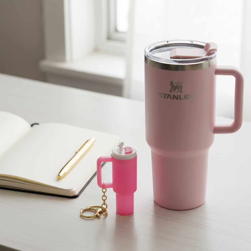 Mini Tumbler Keychain Desk Setting