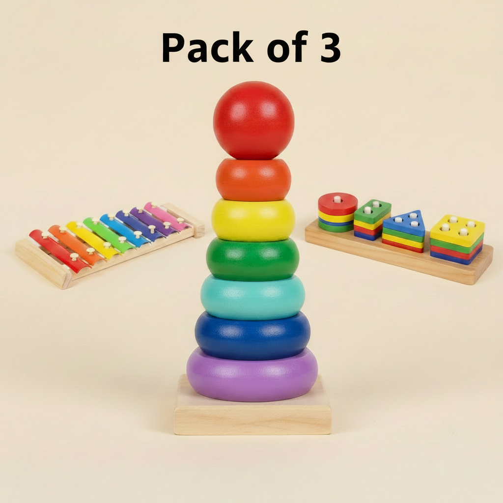 Pack of 3 - Resized Ring Stacker