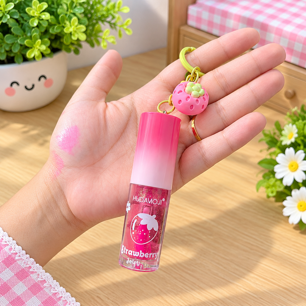 Square Butterfly Lip Gloss product display