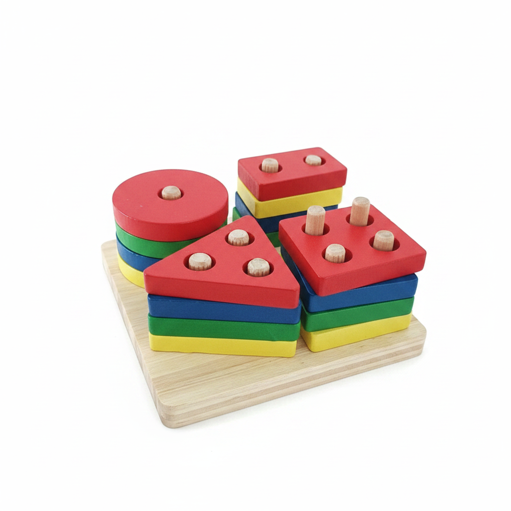Square Shape Stacking Toy