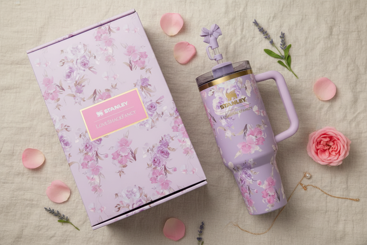 Stanley Tumbler Gift Flat Lay